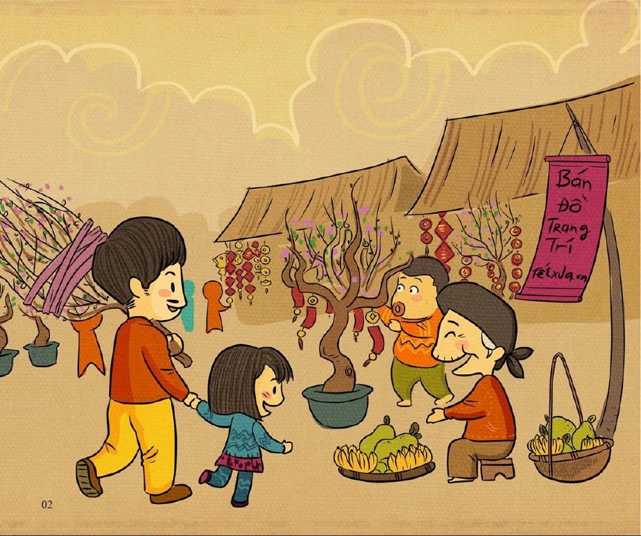 Bài văn tả ngày Tết quê em 