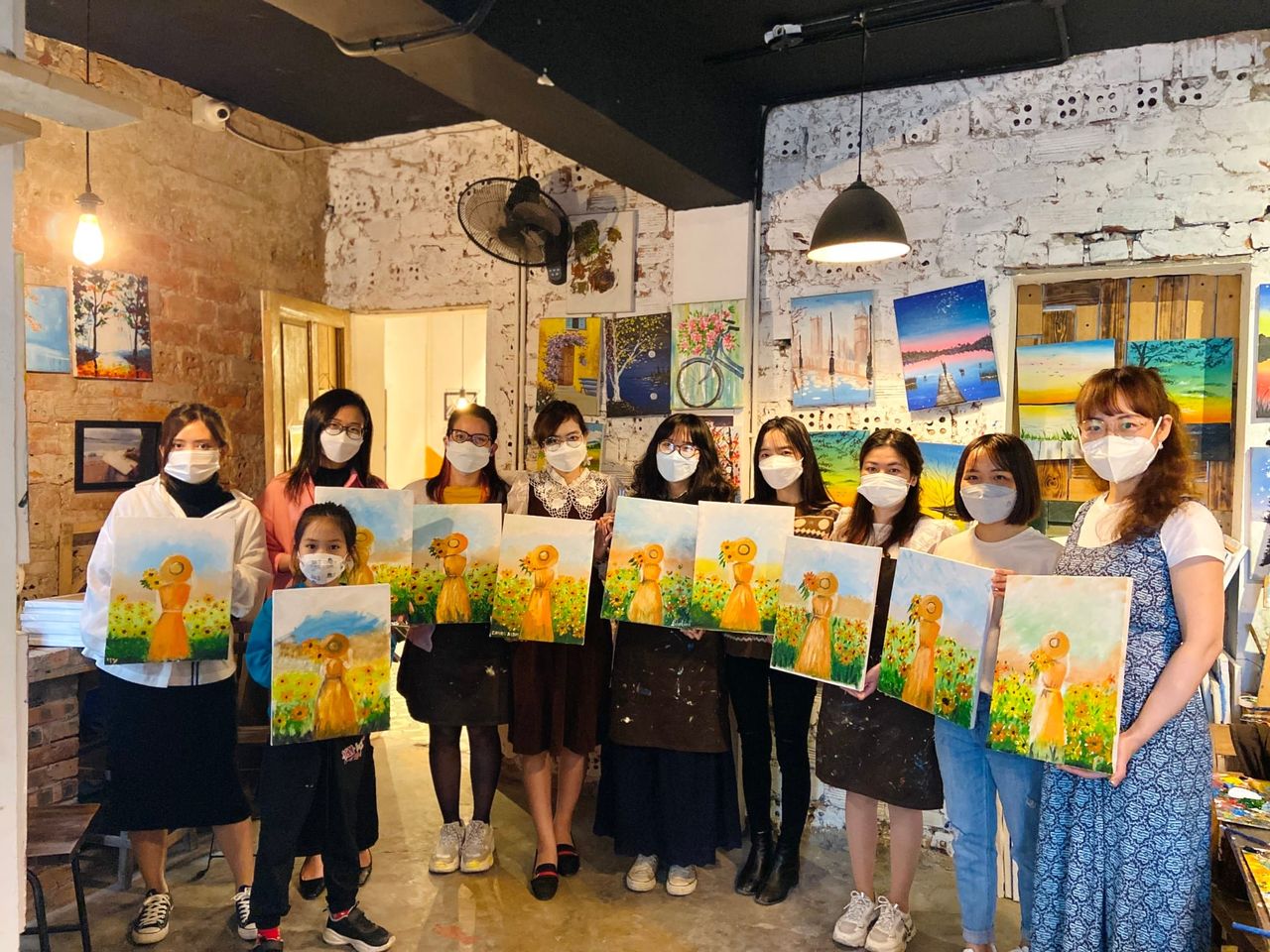 Workshop vẽ tranh theo nhóm tại Hà Nội