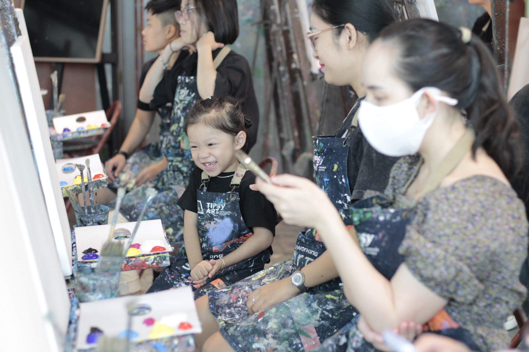 Workshop vẽ tranh thiếu nhi tại Hà Nội