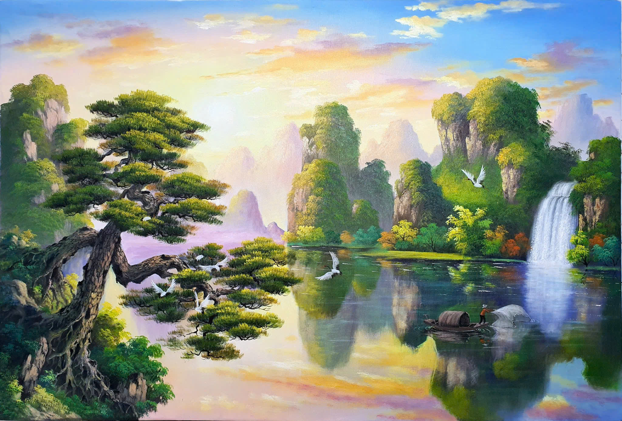 Vẽ tranh tường cho phòng trẻ em