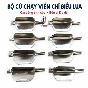 Bộ cử chạy viền chỉ biểu lụa dùng thủ công bằng tay