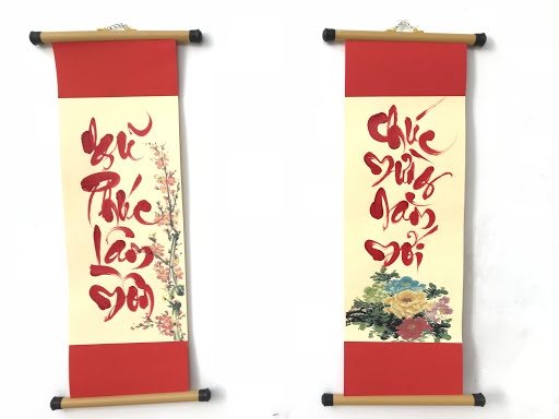 Nên tặng chữ thư pháp “Chúc mừng năm mới” cho ai