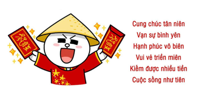 Câu chúc Tết cho bạn bè
