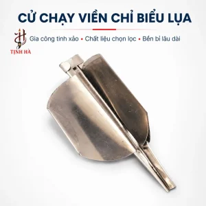 Cử chạy viền chỉ biểu lụa bằng kim loại thiết kế nhỏ gọn