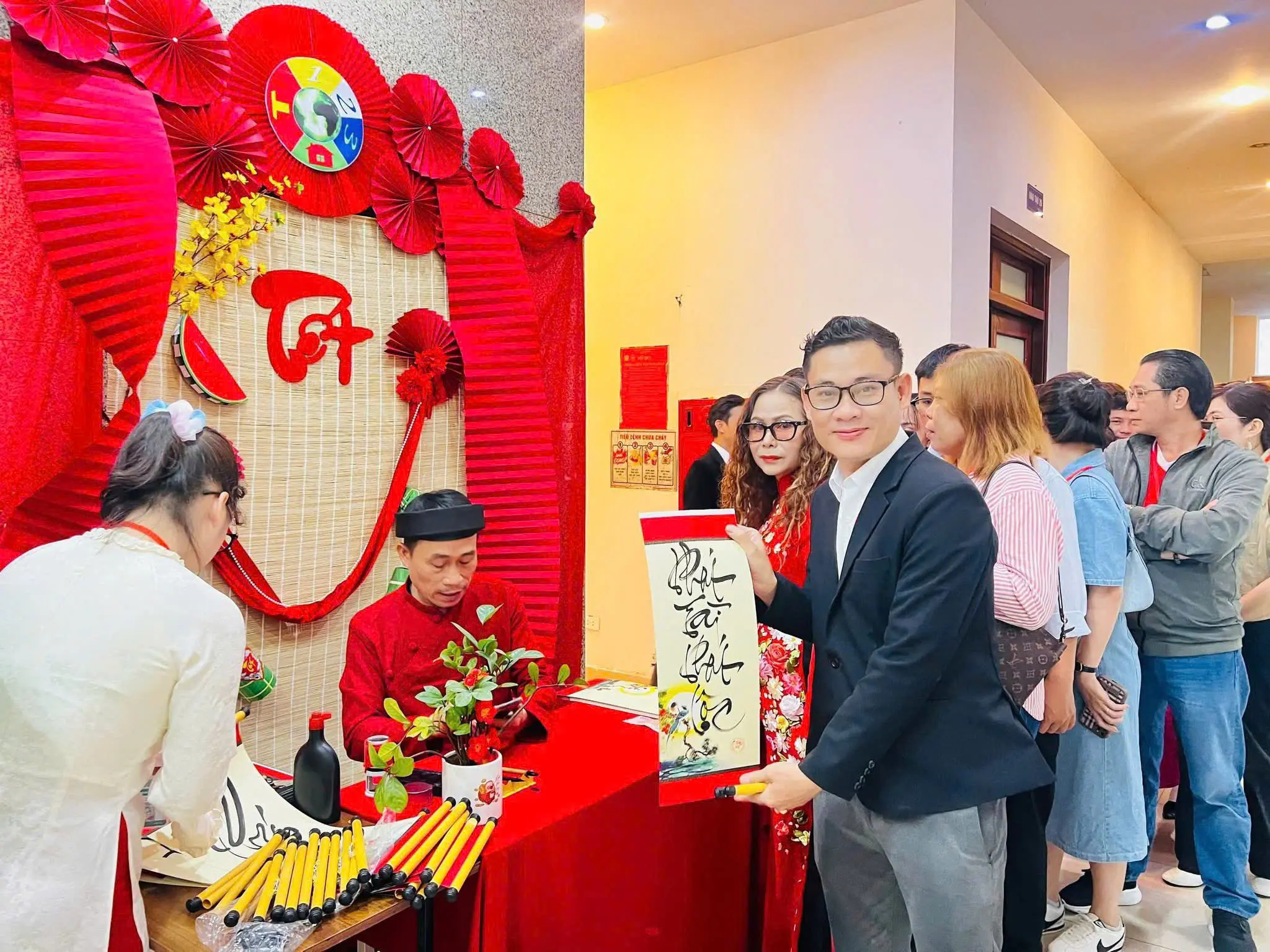 Workshop thư pháp Hà Nội kết hợp sự kiện doanh nghiệp