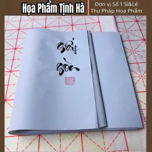 giấy gòn tập thư pháp