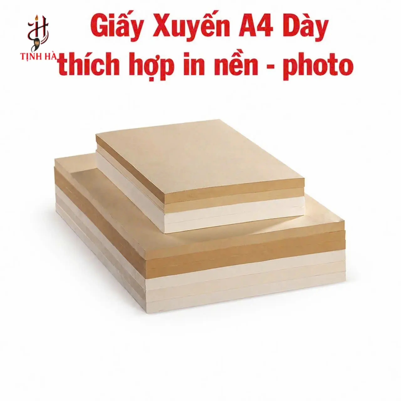 Giấy xuyến chỉ dày khổ A4 210 x 297 mm
