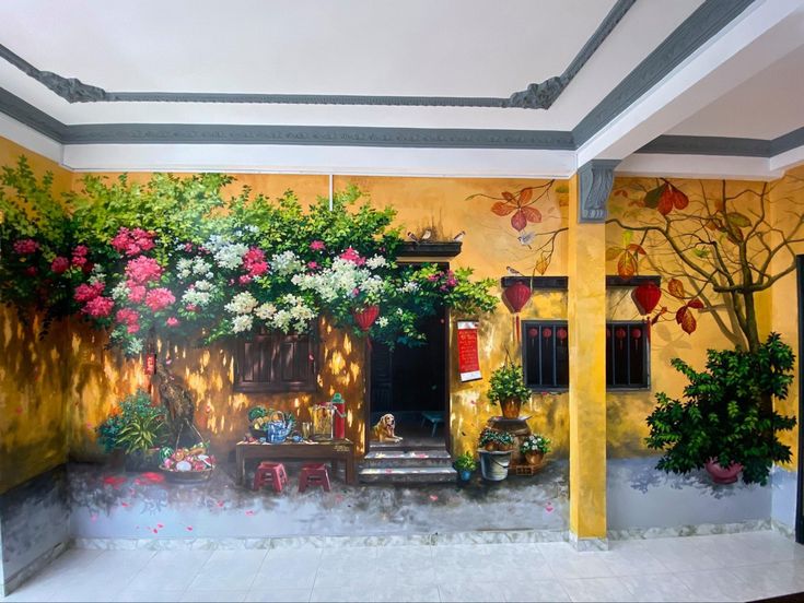 Tư vấn chọn mẫu tranh hoa giấy phù hợp với không gian