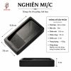 Nghiên mài mực thư pháp Tịnh Hà Văn Nghiên đá và nhựa cao cấp