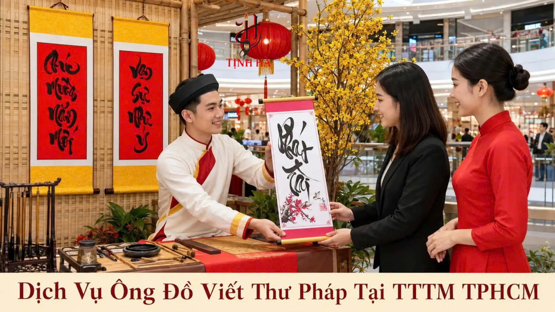 Ông đồ trung tâm thương mại TPHCM