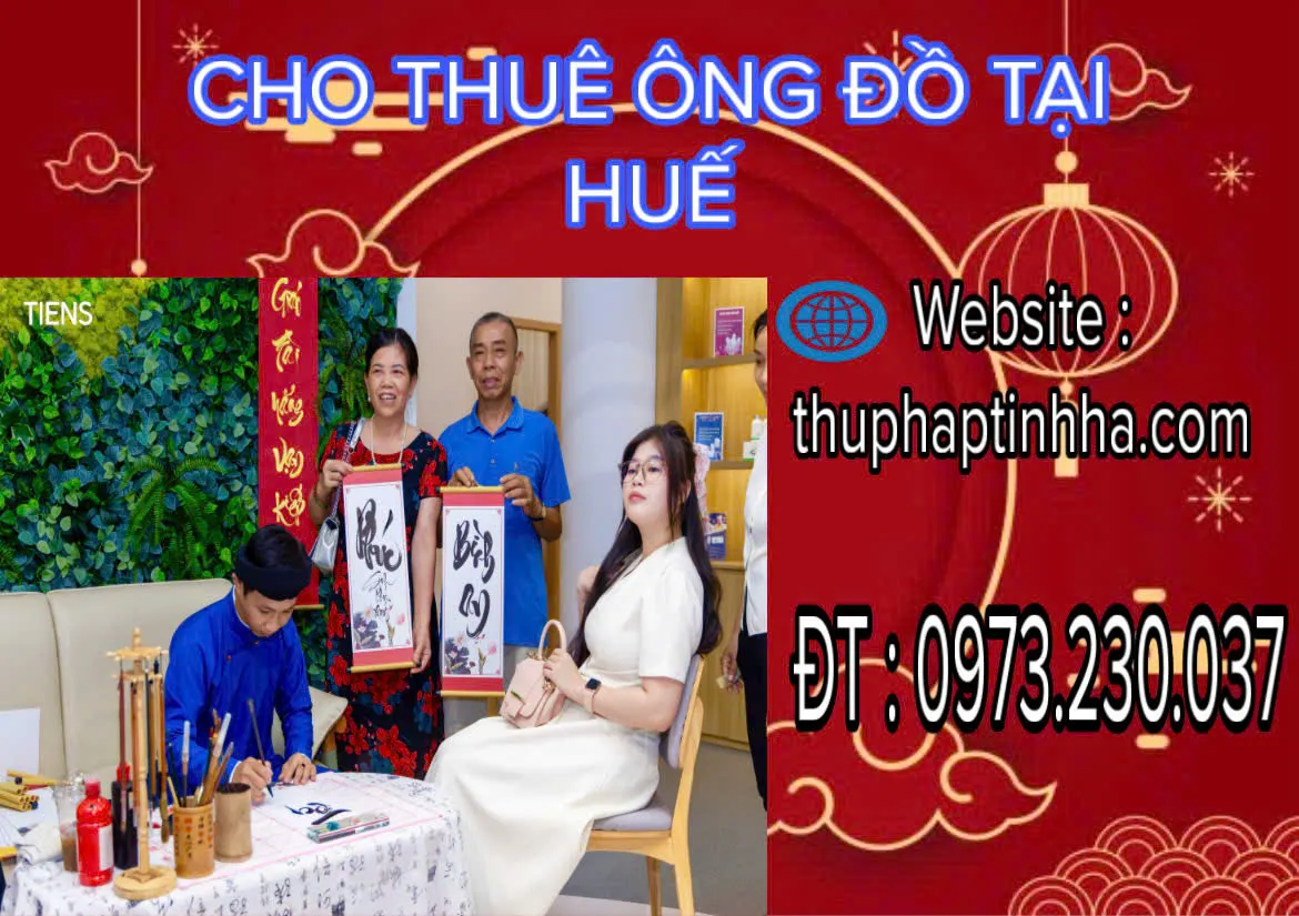 Ông đồ viết chữ thư pháp