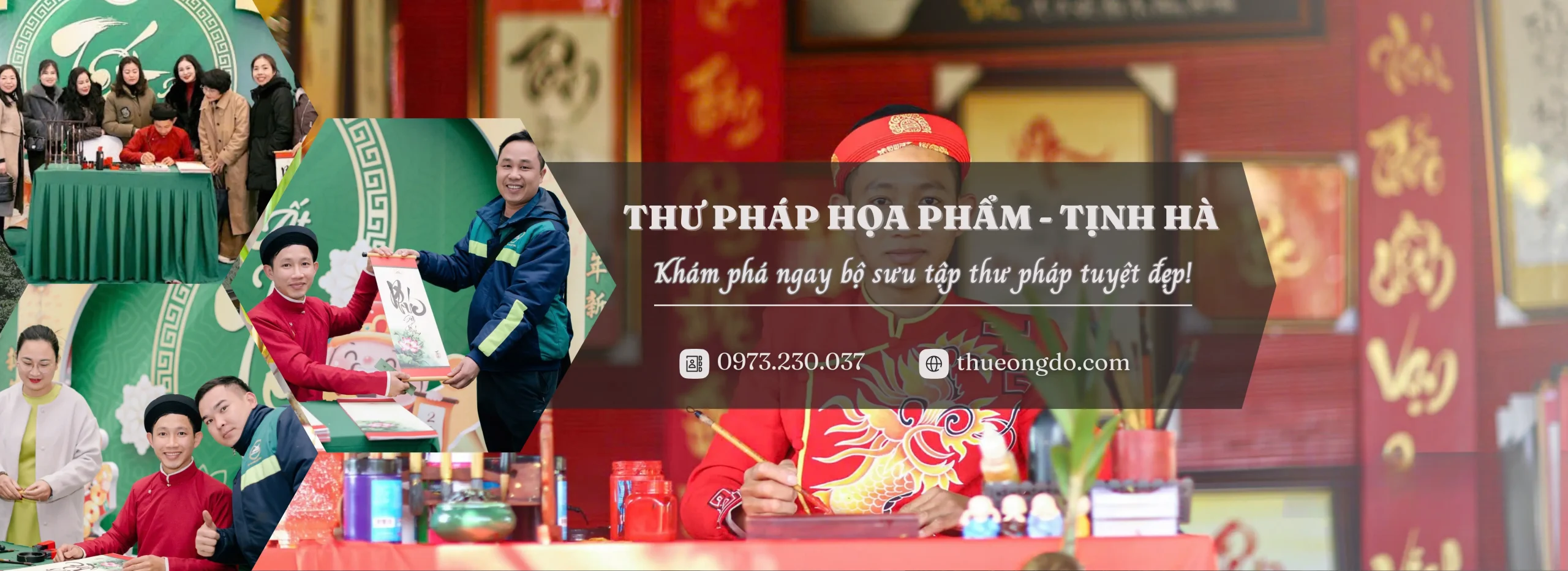 Cách đặt dịch vụ thuê ông đồ viết thư pháp tại Hà Nội