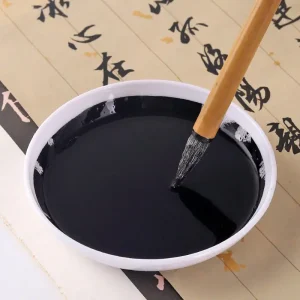 mực tàu viết thư pháp