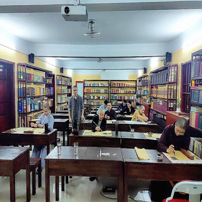 lớp học thư pháp hà nội