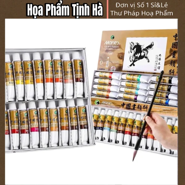 màu vẽ tranh thuỷ mặc